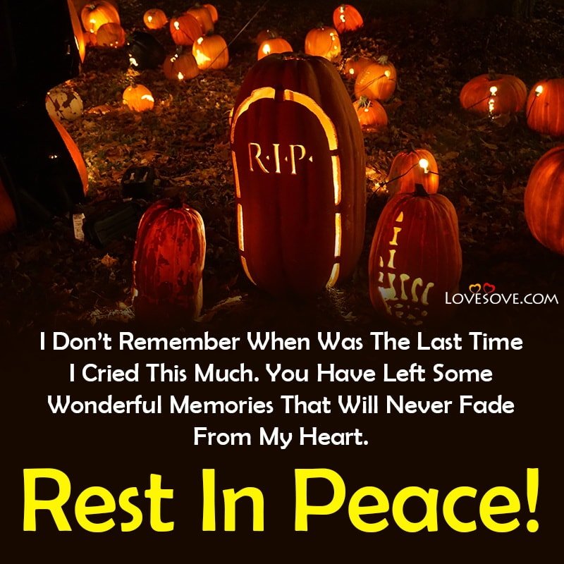 Rest in peace quotes